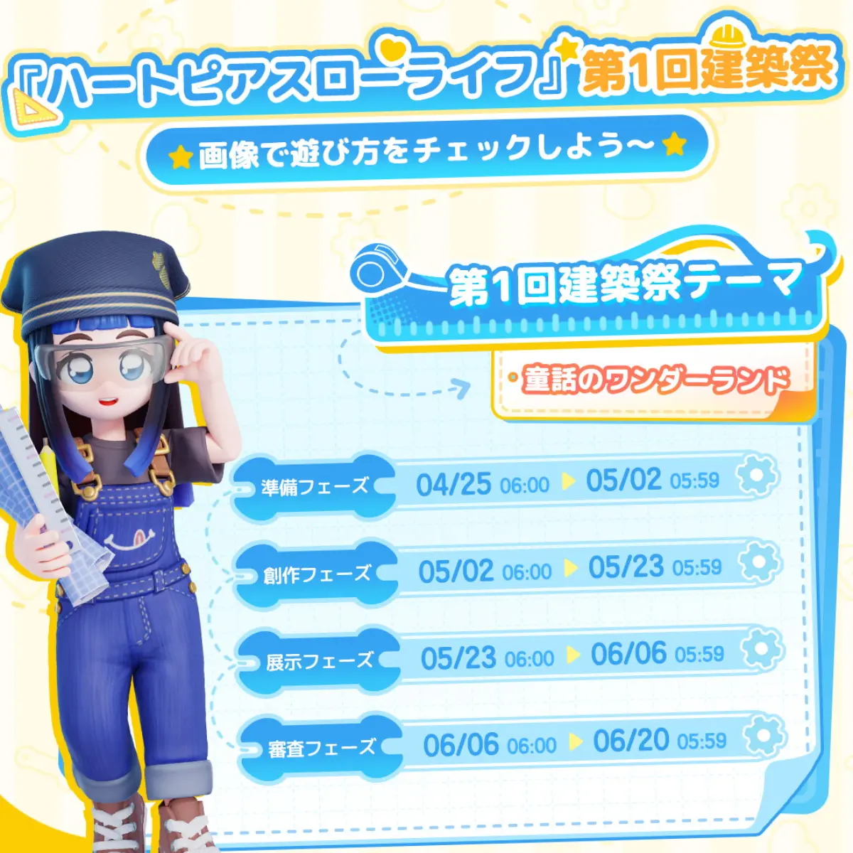 ハートピアスローライフ第1回建築祭