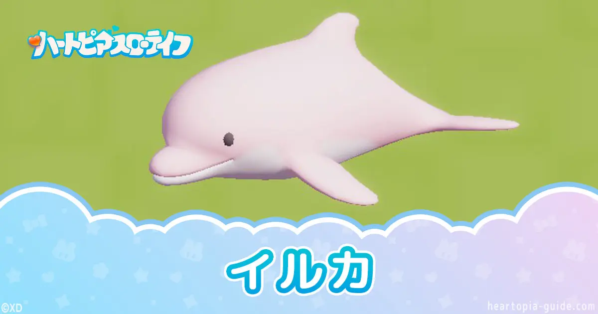 ハートピアスローライフのイルカ