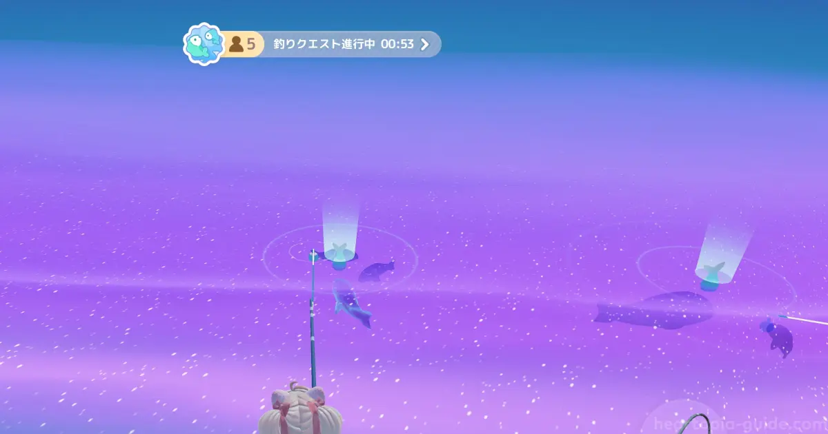 魚寄せ装置・香水を使う